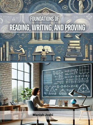 cover image of Foundations of Reading, Writing, and Proving
